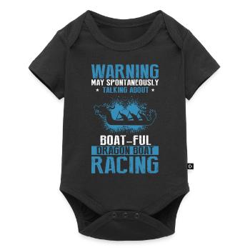 Dragon Boat Racing Chinese Boat Racing Festival - Baby Premium short-sleeve bodysuit - black - Front
