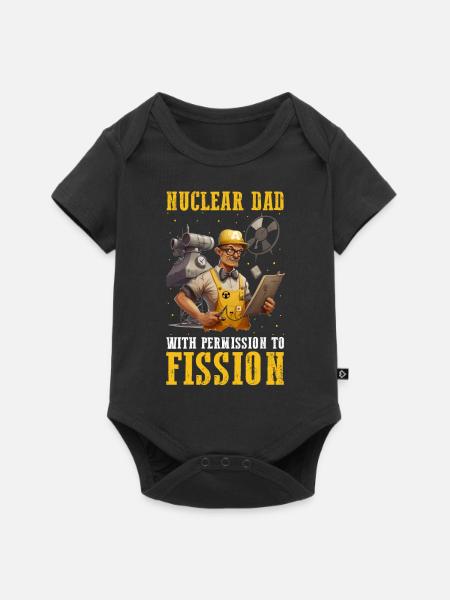 Kernenergie Spruch für Kernenergie - Baby Premium Kurzarmbody - Schwarz