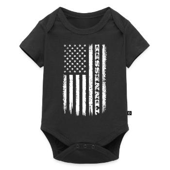 Drapeau des États-Unis Tennessee State Gift - Body à manches courtes Premium Bébé - noir - Devant