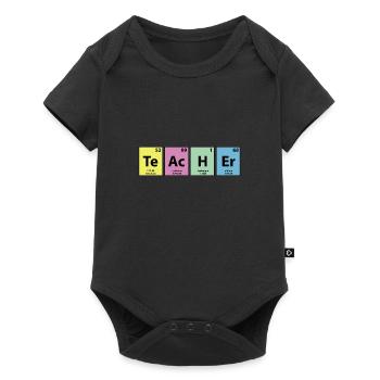 Lehrer-Element - Baby Premium Kurzarmbody - Schwarz - Vorne