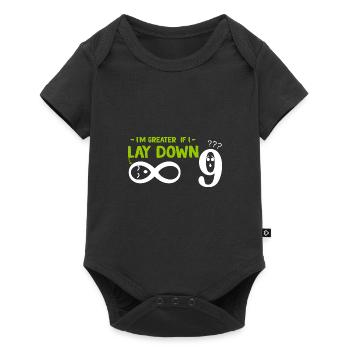 8 Infinite Mathematics - Baby Premium short-sleeve bodysuit - black - Front