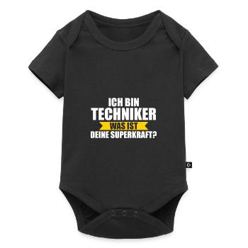 Techniker Beruf Technik Geschenk - Baby Premium Kurzarmbody - Schwarz - Vorne