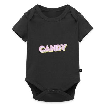 Bonbon - Body à manches courtes Premium Bébé - noir - Devant