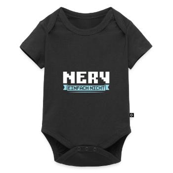 Gaming Zocken Konsole Geschenk - Baby Premium Kurzarmbody - Schwarz - Vorne