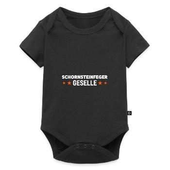 Schornsteinfeger Geselle Schornsteinfeger Geselle - Baby Premium Kurzarmbody - Schwarz - Vorne