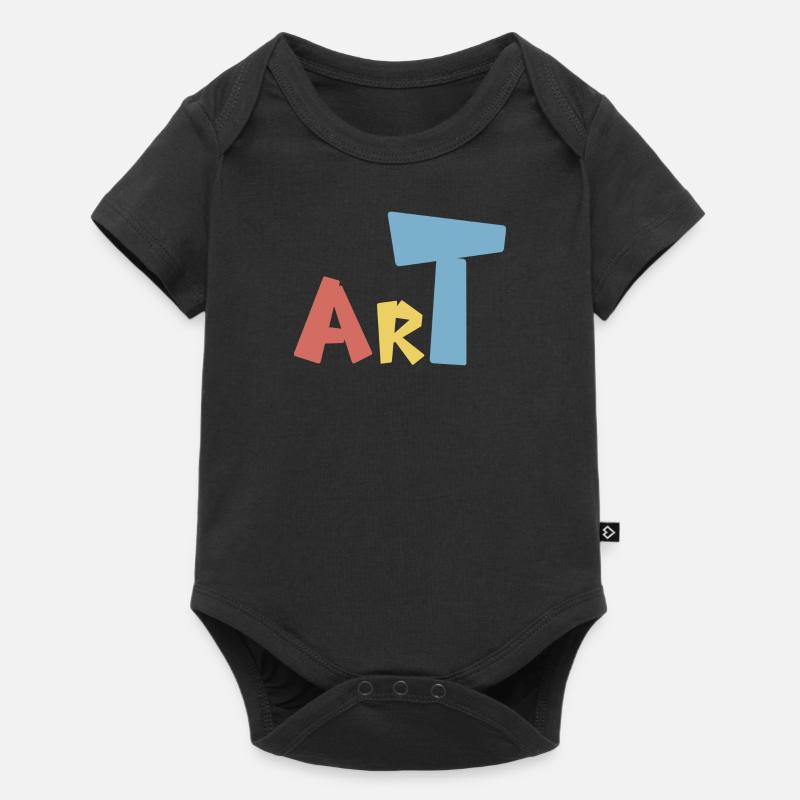 Art - Baby Premium Kurzarmbody - Schwarz