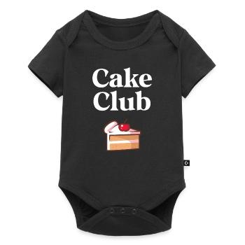 Cake Club - Baby Premium short-sleeve bodysuit - black - Front