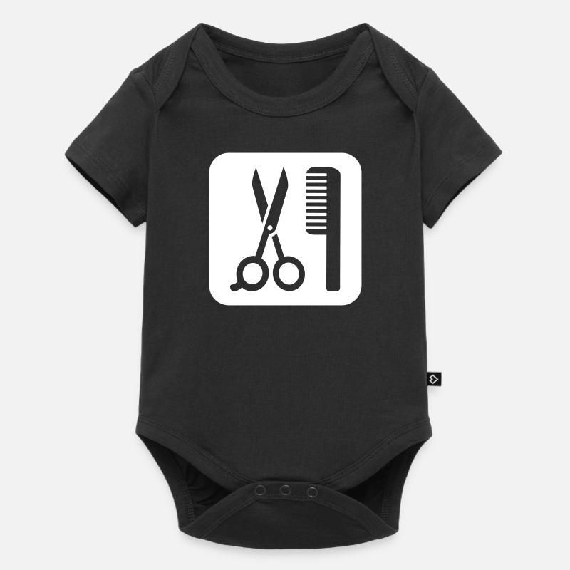 Coiffeur - Body à manches courtes Premium Bébé - noir