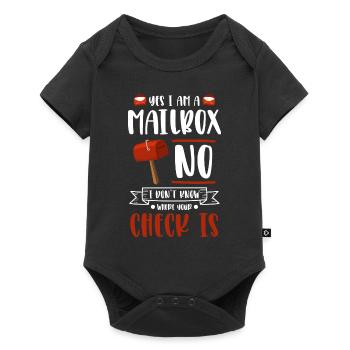 Postmen Parcel deliverers Letter deliverers - Baby Premium short-sleeve bodysuit - black - Front