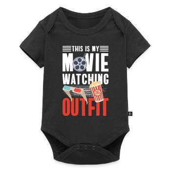 Movie star Hollywood - Baby Premium short-sleeve bodysuit - black - Front