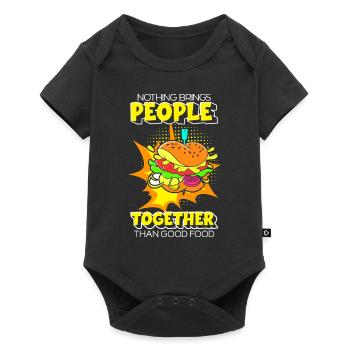 Comic Comics Fangirl - Baby Premium short-sleeve bodysuit - black - Front