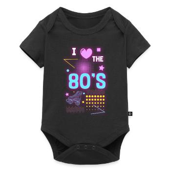 Luminous Colors Cool Nostalgia Party - Baby Premium short-sleeve bodysuit - black - Front