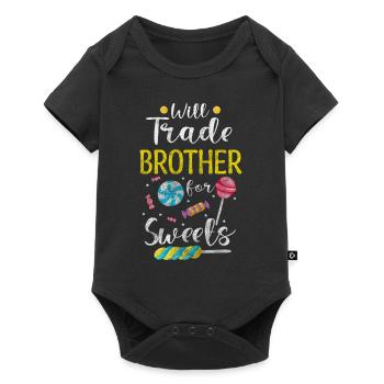 Candy Kids Tartlets - Baby Premium short-sleeve bodysuit - black - Front