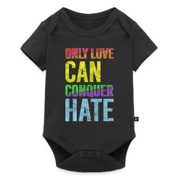 Heart Romance Hearts Family - Baby Premium short-sleeve bodysuit - black - Front