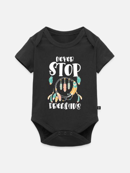 Traum Träumer Spirituell Träumen - Baby Premium Kurzarmbody - Schwarz