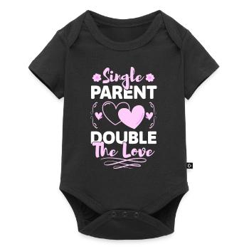 Parent Mother Father's Day - Baby Premium short-sleeve bodysuit - black - Front