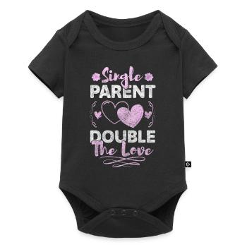 Parents Single Responsibility Sarcasm - Baby Premium short-sleeve bodysuit - black - Front