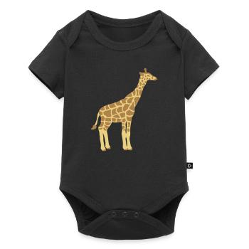 Giraffe for children - Baby Premium short-sleeve bodysuit - black - Front