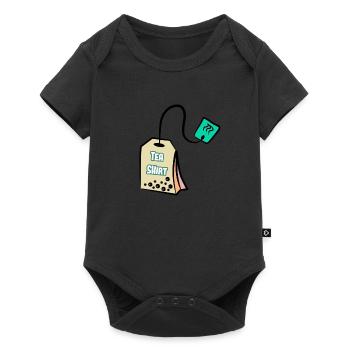 Tee Shirt - Tshirt - Body à manches courtes Premium Bébé - noir - Devant