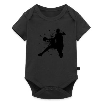 Handball Hommes Handball Femmes Handball - Body à manches courtes Premium Bébé - noir - Devant