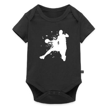 Handball Handball Games Men Women Handball Players - Baby Premium short-sleeve bodysuit - black - Front