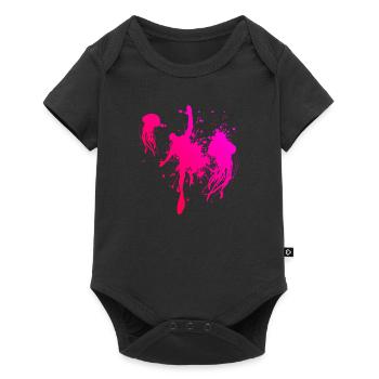 Plongée Plongée Femmes Plongeurs Plongée Hommes Plongeurs - Body à manches courtes Premium Bébé - noir - Devant