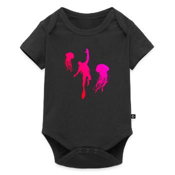 Diving Diving Free Dive Men Divers - Baby Premium short-sleeve bodysuit - black - Front
