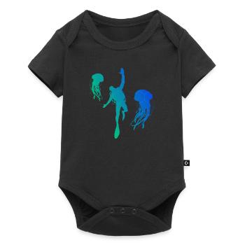 Plongée Scuba Diver Tauchen Scuba Tauchen - Body à manches courtes Premium Bébé - noir - Devant