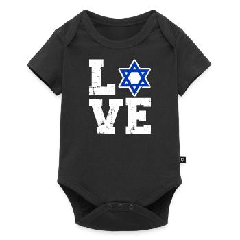 Israel - Baby Premium short-sleeve bodysuit - black - Front