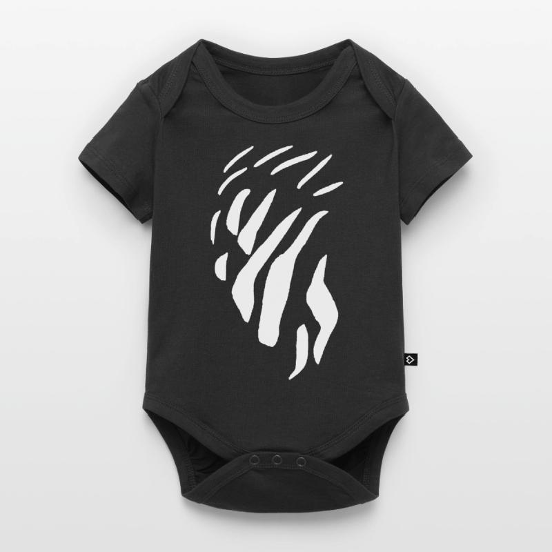 Vector Minimal Pattern Baby Premium short-sleeve bodysuit