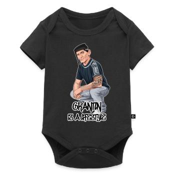 Rieser Grantler // Illustration - Body à manches courtes Premium Bébé - noir - Devant