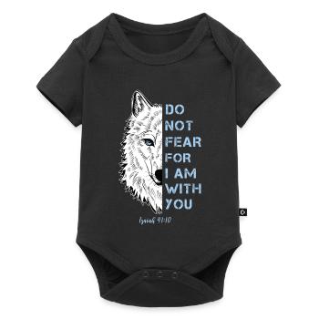 Religious quote - Baby Premium short-sleeve bodysuit - black - Front