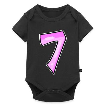 7 - Baby Premium short-sleeve bodysuit - black - Front