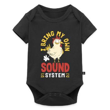 Public Fart Funny Inappropriate - Baby Premium short-sleeve bodysuit - black - Front