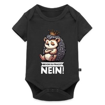 Before You Ask Hedgehog Hedgehog Lover Hedgehog Stinger - Baby Premium short-sleeve bodysuit - black - Front