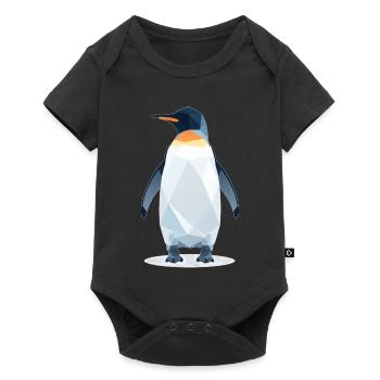 Style Pingouin - Body à manches courtes Premium Bébé - noir - Devant