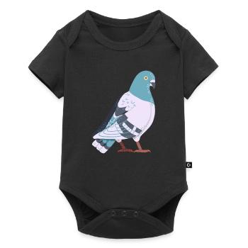 Dove - Baby Premium short-sleeve bodysuit - black - Front