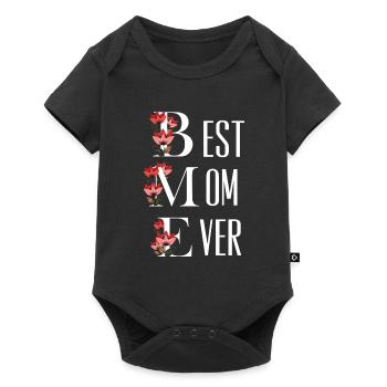 Mom Mom Mother's Day Mom Mom Parents Love - Baby Premium short-sleeve bodysuit - black - Front
