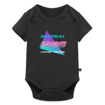 Limited Edition Birthday Party Vintage 1980's - Baby Premium short-sleeve bodysuit - black - Front