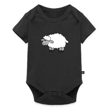 mouton - Body à manches courtes Premium Bébé - noir - Devant