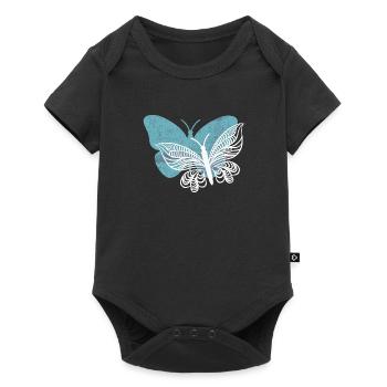 J’adore le papillon - Body à manches courtes Premium Bébé - noir - Devant