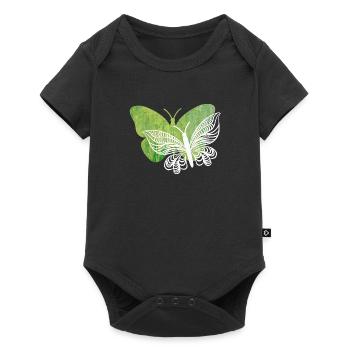 J’adore le papillon - Body à manches courtes Premium Bébé - noir - Devant