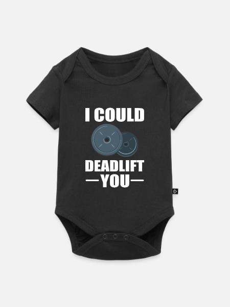 Fitnesstrainer - Baby Premium Kurzarmbody - Schwarz