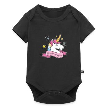 Magical - Baby Premium short-sleeve bodysuit - black - Front