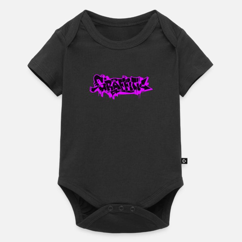 GRAFFITI - Body à manches courtes Premium Bébé - noir
