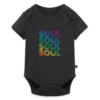 Soul - Baby Premium short-sleeve bodysuit - black - Front