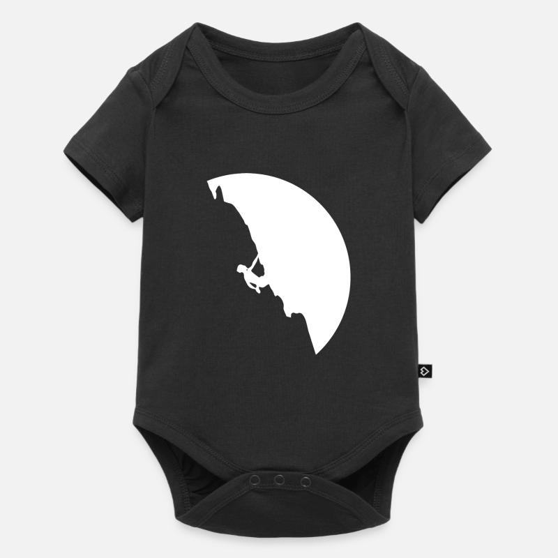 grimpeur - Body à manches courtes Premium Bébé - noir