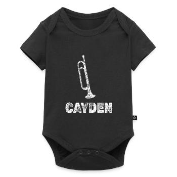 Fanfare Cayden - Body à manches courtes Premium Bébé - noir - Devant