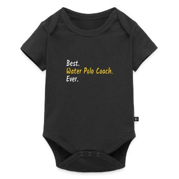 Meilleur entraîneur de water-polo de tous les temps | Entraîneur de water-polo - Body à manches courtes Premium Bébé - noir - Devant