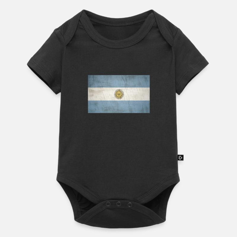 Argentina - Baby Premium short-sleeve bodysuit - black